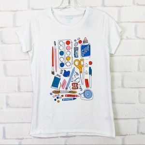 Cat & Jack School Supplies Tee Shirt